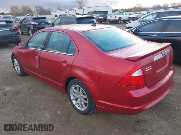 2011 Ford Fusion SEL with VIN 3FAHP0JG9BR118423, listed as a IAAI auction lot 40751260 with 125,864 mi miles. Bid and sale history available at carsss.com. Image 3.