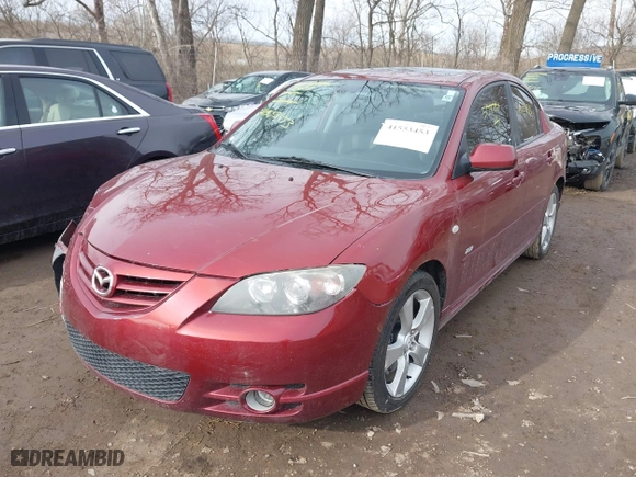 2006 Mazda Mazda3 s Grand Touring with VIN JM1BK323661504261, listed as a IAAI auction lot 41553453 with 189,079 mi miles. Bid and sale history available at carsss.com. Image 17.