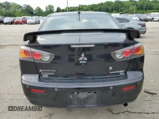 2017 Mitsubishi Lancer ES with VIN JA32V2FW0HU007857, listed as a Copart auction lot 63596254 with 175,231 mi miles and Salvage Title. Bid and sale history available at carsss.com. Image 6.