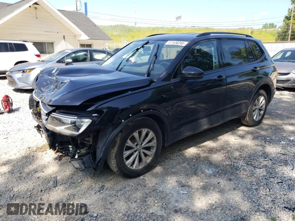 2018 Volkswagen Tiguan S with VIN 3VV0B7AX5JM033302, listed as a Copart auction lot 61534745 with 111,230 mi miles and Salvage title. Bid and sale history available at DreamBid. Image 1.