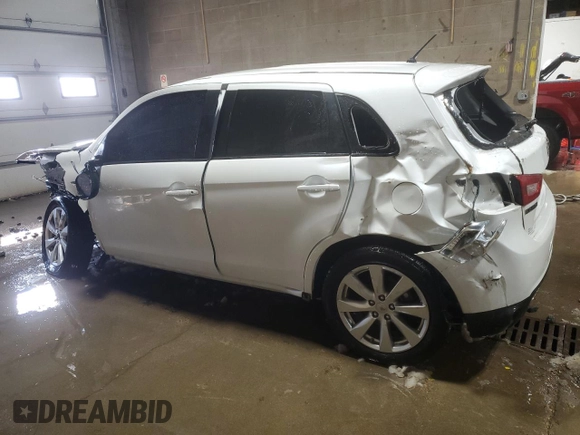 2015 Mitsubishi Outlander Sport ES with VIN 4A4AR3AU9FE041132, listed as a Copart auction lot 48066995 with 69,996 mi miles and Salvage Title. Bid and sale history available at carsss.com. Image 2.