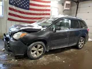 2015 Subaru Forester 2.5i Premium with VIN JF2SJADC5FH513725, listed as a Copart auction lot 45949365 with 66,180 mi miles and Salvage Title. Bid and sale history available at carsss.com. Image 1.