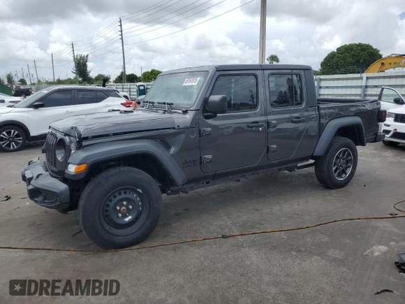 2023 Jeep Gladiator Sport с VIN 1C6HJTAG6PL584627, выставлен на аукционе Copart как лот 65161815 с пробегом 7 020 миль миль и Чистый • Clean title. История ставок и продаж доступна на DreamBid. Изображение 1.