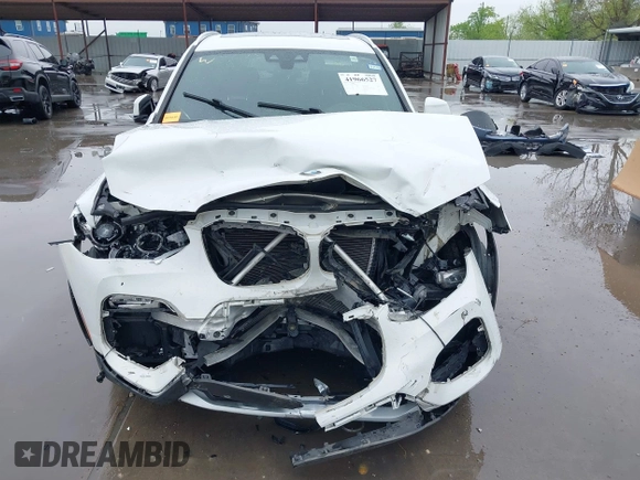 2019 BMW X3 sDrive30i with VIN 5UXTR7C58KLE96350, listed as a IAAI auction lot 41966527 with Not Provided miles and . Bid and sale history available at DreamBid. Image 12.