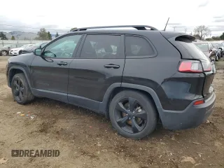 2020 Jeep Cherokee Altitude with VIN 1C4PJLLB2LD593027, listed as a Copart auction lot 86656274 with 76,376 mi miles and Salvage Title. Bid and sale history available at carsss.com. Image 2.