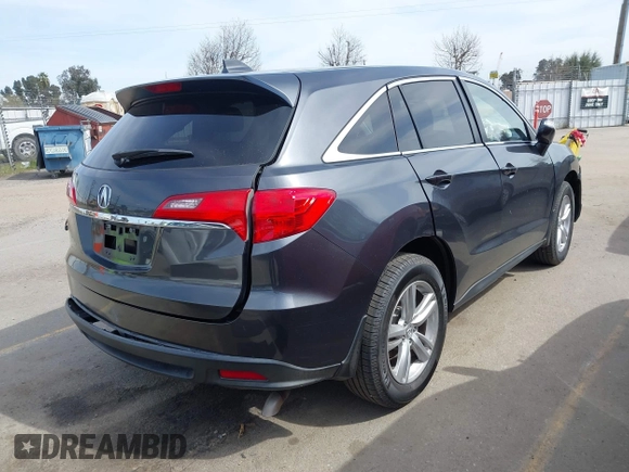 2013 Acura RDX Tech Pkg with VIN 5J8TB3H50DL018710, listed as a IAAI auction lot 41738673 with 115,629 mi miles. Bid and sale history available at carsss.com. Image 4.