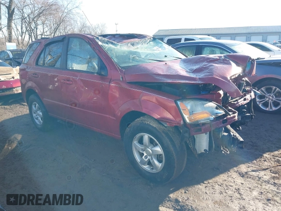 2008 Kia Sorento LX with VIN KNDJD735X85797316, listed as a IAAI auction lot 41656415 with 151,587 mi miles and . Bid and sale history available at DreamBid. Image 1.