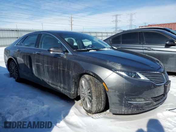 2016 Lincoln MKZ with VIN 3LN6L2JK8GR633834, listed as a Copart auction lot 45532625 with 164,478 mi miles and Salvage Title. Bid and sale history available at carsss.com. Image 4.