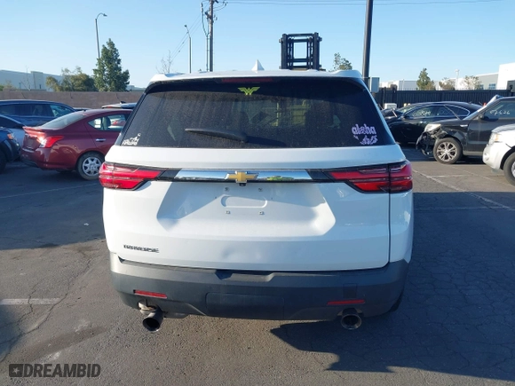 2022 Chevrolet Traverse LS with VIN 1GNERFKW4NJ104127, listed as a IAAI auction lot 41634489 with 47,538 mi miles. Bid and sale history available at carsss.com. Image 16.