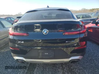 2022 BMW X4 xDrive30i with VIN 5UX33DT05N9M86605, listed as a Copart auction lot 40251784 with 38,430 mi miles. Bid and sale history available at carsss.com. Image 6.