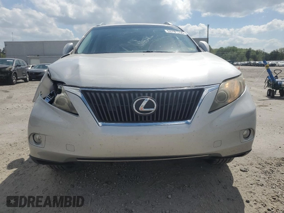 2010 Lexus RX 350 with VIN 2T2BK1BA7AC013300, listed as a Copart auction lot 53791255 with 142,380 mi miles and Salvage Title. Bid and sale history available at DreamBid. Image 5.