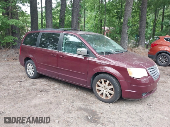 2008 Chrysler Town & Country Touring with VIN 2A8HR54P58R780486, listed as a IAAI auction lot 42226012 with 176,028 mi miles and . Bid and sale history available at DreamBid. Image 1.