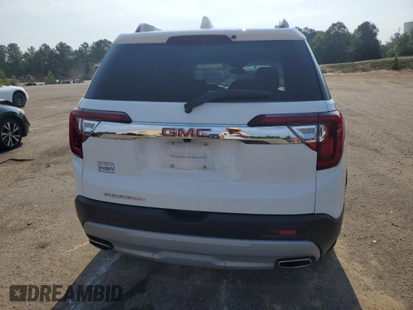 2023 GMC Acadia SLT with VIN 1GKKNML46PZ227347, listed as a Copart auction lot 57646325 with 36,813 mi miles and Salvage title. Bid and sale history available at DreamBid. Image 6.
