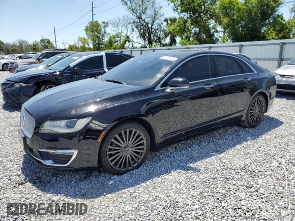 2017 Lincoln MKZ Reserve with VIN 3LN6L5E93HR655072, listed as a Copart auction lot 62376255 with 102,266 mi miles and Clean title. Bid and sale history available at DreamBid. Image 1.
