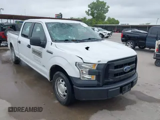 2017 Ford F-150 XL with VIN 1FTEW1CP9HFC77256, listed as a IAAI auction lot 42572775 with 209,977 mi miles and . Bid and sale history available at DreamBid. Image 1.