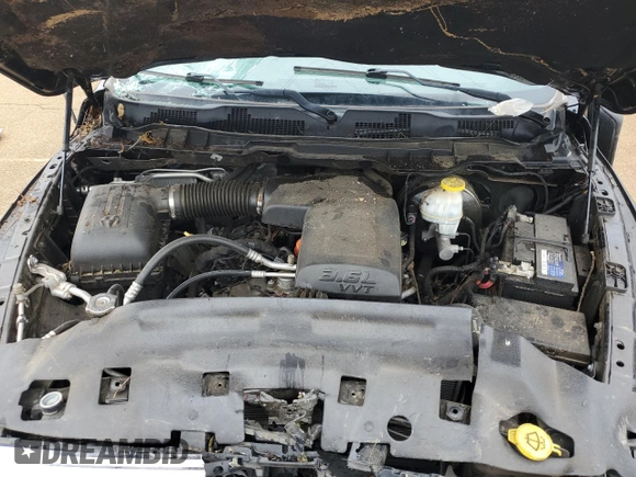 2018 Ram 1500 Big Horn with VIN 1C6RR7GG8JS310712, listed as a Copart auction lot 54165265 with 129,619 mi miles and Salvage title. Bid and sale history available at DreamBid. Image 11.