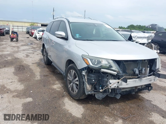 2018 Nissan Pathfinder SL with VIN 5N1DR2MN2JC602824, listed as a IAAI auction lot 42487986 with 127,955 mi miles and . Bid and sale history available at DreamBid. Image 1.