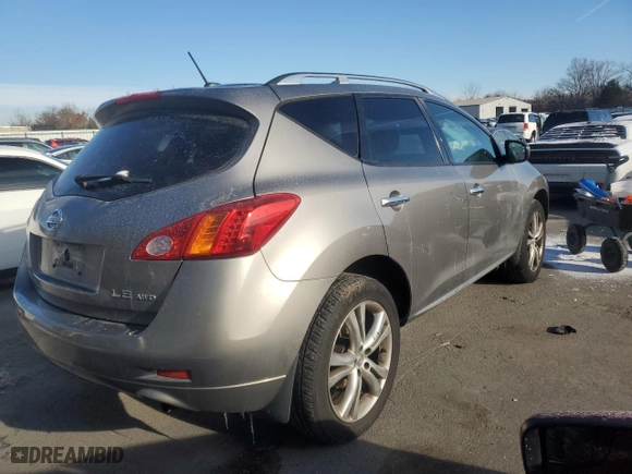 2009 Nissan Murano LE with VIN JN8AZ18W29W136394, listed as a Copart auction lot 42204175 with 0 mi miles and Clean Title. Bid and sale history available at carsss.com. Image 3.