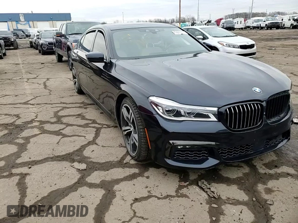 2017 BMW 7 Series ALPINA B7 xDrive with VIN WBA7F2C58HG421318, listed as a Copart auction lot 83636614 with Not provided miles and Salvage title. Bid and sale history available at DreamBid. Image 11.
