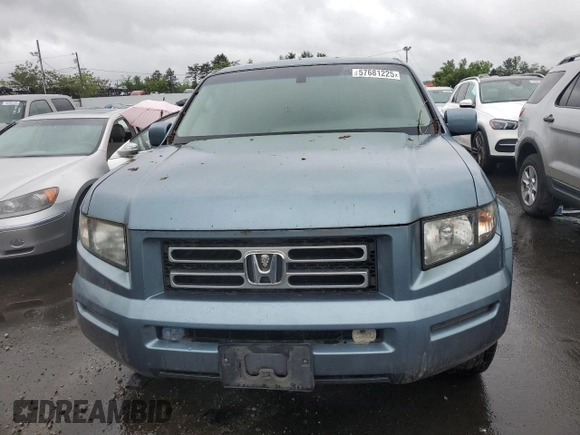 2008 Honda Ridgeline RTL z VIN 2HJYK16588H538275, wystawiony jako Copart lot #57681225 z przebiegiem 187 275 mil mil oraz Czysty tytuł • Clean title. Historia ofert i sprzedaży dostępna na DreamBid. Obrazek 5.