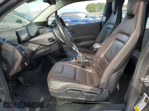 2019 BMW i3 with VIN WBY8P4C54K7D25758, listed as a Copart auction lot 58354925 with 70,165 mi miles and Salvage title. Bid and sale history available at DreamBid. Image 7.