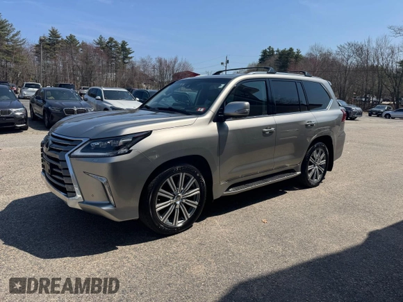 2017 Lexus LX 570 z VIN JTJHY7AX7H4244407, wystawiony jako Copart lot #56943755 z przebiegiem 105 207 mil mil oraz Czysty tytuł • Clean title. Historia ofert i sprzedaży dostępna na DreamBid. Obrazek 2.