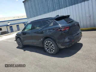 2025 Chevrolet Blazer RS z VIN 3GNKBERSXSS191207, wystawiony jako Copart lot #60228005 z przebiegiem 1 683 mil mil oraz Szkoda całkowita • Salvage title. Historia ofert i sprzedaży dostępna na DreamBid. Obrazek 2.
