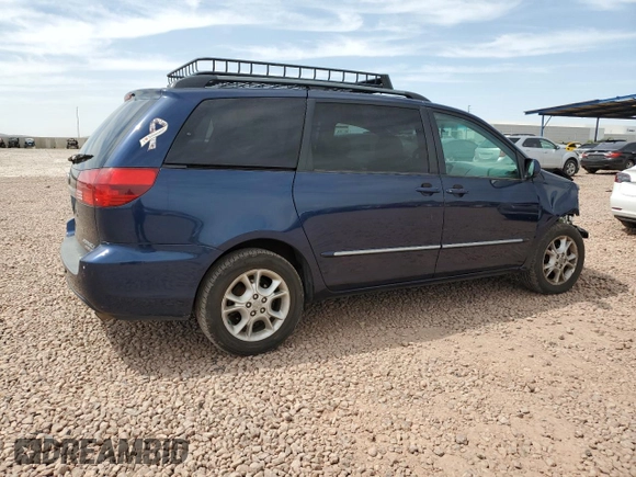 2005 Toyota Sienna XLE with VIN 5TDBA22CX5S047887, listed as a Copart auction lot 51630785 with 159,611 mi miles and Salvage Title. Bid and sale history available at DreamBid. Image 3.