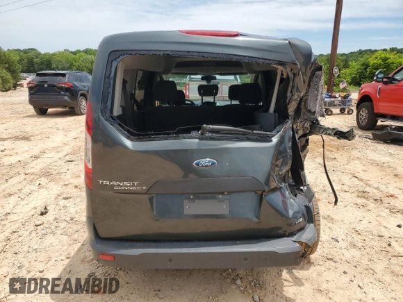 2018 Ford Transit Connect XL with VIN NM0GE9E73J1344215, listed as a Copart auction lot 57589955 with 80,089 mi miles and Salvage title. Bid and sale history available at DreamBid. Image 6.