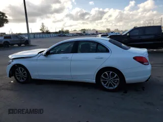 2017 Mercedes-Benz C C 300 with VIN 55SWF4JBXHU231791, listed as a Copart auction lot 44500945 with 108,324 mi miles and Salvage Title. Bid and sale history available at carsss.com. Image 2.