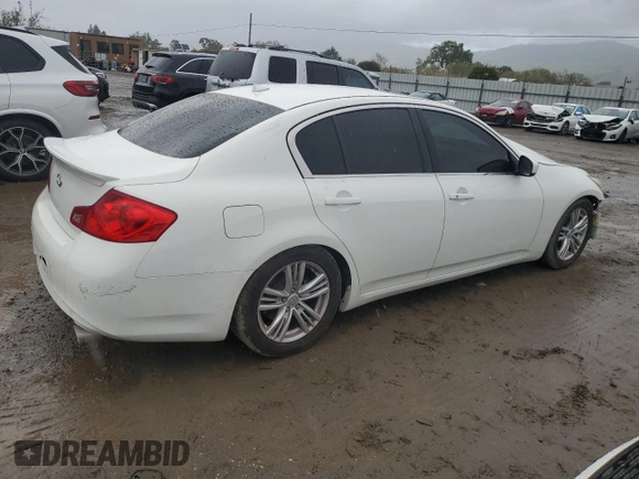 2012 Infiniti G37 Sedan Journey with VIN JN1CV6AP2CM933850, listed as a Copart auction lot 51607495 with 123,891 mi miles and Salvage Title. Bid and sale history available at carsss.com. Image 3.