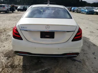2020 Mercedes-Benz S-Class S 560 with VIN W1KUG8DBXLA551628, listed as a Copart auction lot 42803035 with 35,872 mi miles and Salvage Title. Bid and sale history available at carsss.com. Image 6.