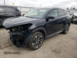 2019 Hyundai Tucson Ultimate with VIN KM8J3CALXKU894487, listed as a Copart auction lot 47435733 with 44,782 mi miles. Bid and sale history available at carsss.com. Image 1.