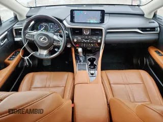 2021 Lexus RX 450h with VIN 2T2JGMDA2MC066759, listed as a Copart auction lot 59976055 with 66,344 mi miles and Salvage title. Bid and sale history available at DreamBid. Image 8.