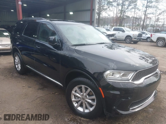2024 Dodge Durango SXT with VIN 1C4RDJAG4RC173786, listed as a IAAI auction lot 41683676 with 4,043 mi miles and . Bid and sale history available at DreamBid. Image 1.