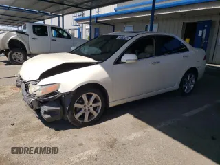 2004 Acura TSX w/Navigation with VIN JH4CL96924C027198, listed as a Copart auction lot 51692425 with 195,572 mi miles and Salvage title. Bid and sale history available at DreamBid. Image 1.