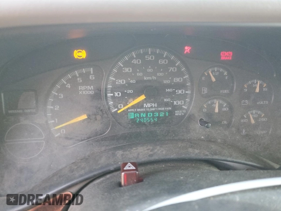 2001 Chevrolet Suburban LT z VIN 3GNFK16T51G104094, wystawiony jako Copart lot #47495315 z przebiegiem 240 554 mil mil oraz Czysty tytuł • Clean title. Historia ofert i sprzedaży dostępna na DreamBid. Obrazek 9.