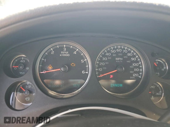 2011 GMC Yukon XL Denali with VIN 1GKS2MEF0BR168201, listed as a Copart auction lot 53619255 with 312,266 mi miles and Salvage Title. Bid and sale history available at carsss.com. Image 9.