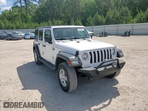 2020 Jeep Wrangler Unlimited Sport S z VIN 1C4HJXDN0LW226619, wystawiony jako Copart lot #54769025 z przebiegiem 52 723 mil mil oraz Szkoda całkowita • Salvage title. Historia ofert i sprzedaży dostępna na DreamBid. Obrazek 14.