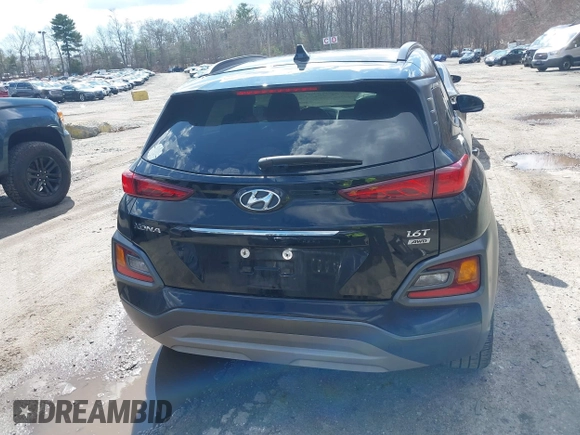 2020 Hyundai Kona Limited with VIN KM8K3CA54LU403886, listed as a IAAI auction lot 41853262 with 144,044 mi miles and . Bid and sale history available at DreamBid. Image 17.