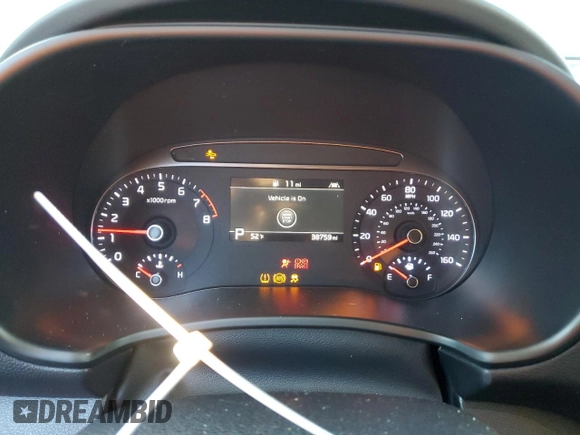 2021 Kia Soul Turbo with VIN KNDJ53AF2M7742178, listed as a Copart auction lot 85120514 with 38,759 mi miles and Salvage Title. Bid and sale history available at DreamBid. Image 9.