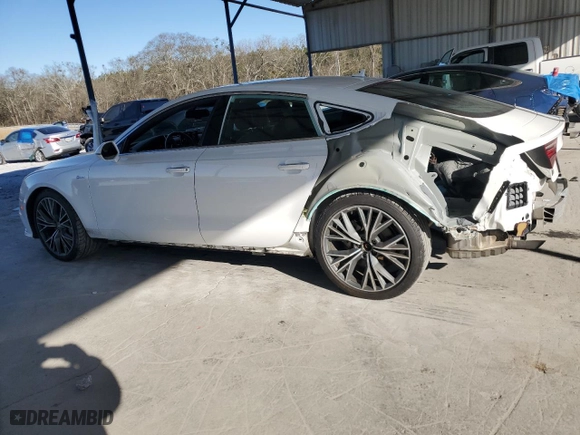 2017 Audi A7 Premium Plus with VIN WAUW2AFC6HN019918, listed as a Copart auction lot 87794145 with 47,882 mi miles and Salvage Title. Bid and sale history available at carsss.com. Image 2.