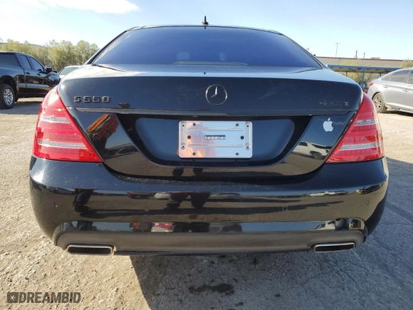 2011 Mercedes-Benz S-Class S 550 with VIN WDDNG8GB9BA362922, listed as a Copart auction lot 68064404 with 98,859 mi miles and Salvage Title. Bid and sale history available at carsss.com. Image 6.