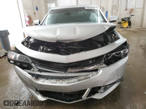 2018 Chevrolet Impala LT with VIN 2G1105S33J9132727, listed as a Copart auction lot 49056985 with 126,562 mi miles and Salvage Title. Bid and sale history available at DreamBid. Image 5.