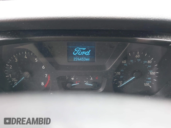 2015 Ford Transit Cargo z VIN 1FTNR2CM4FKA84584, wystawiony jako IAAI lot #42008193 z przebiegiem 224 453 mil mil oraz . Historia ofert i sprzedaży dostępna na DreamBid. Obrazek 7.