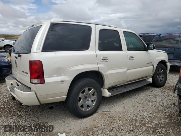 2003 Cadillac Escalade z VIN 1GYEK63N23R226884, wystawiony jako Copart lot #54985895 z przebiegiem Nie podano mil oraz Tytuł czysty. Historia ofert i sprzedaży dostępna na DreamBid. Obrazek 3.
