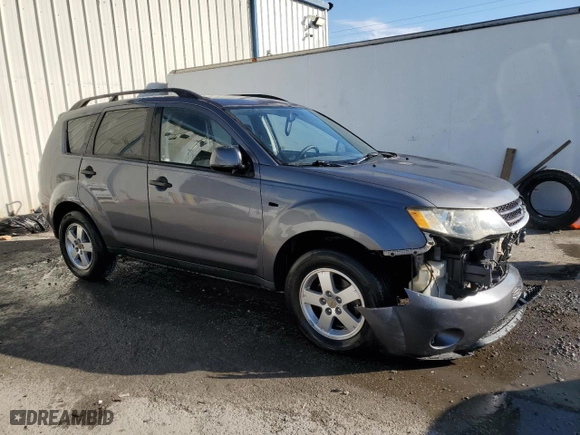 2007 Mitsubishi Outlander ES with VIN JA4MS31X37Z013530, listed as a Copart auction lot 44783285 with 177,357 mi miles and Salvage Title. Bid and sale history available at carsss.com. Image 4.