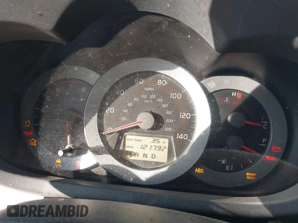 2007 Toyota RAV4 with VIN JTMZD33V676041406, listed as a IAAI auction lot 41743591 with 121,792 mi miles. Bid and sale history available at carsss.com. Image 7.