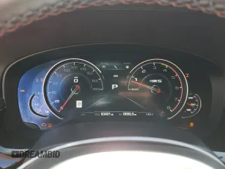 2019 BMW M5 z VIN WBSJF0C56KB446714, wystawiony jako Copart lot #52604265 z przebiegiem 63 401 mil mil oraz Szkoda całkowita • Salvage title. Historia ofert i sprzedaży dostępna na DreamBid. Obrazek 9.
