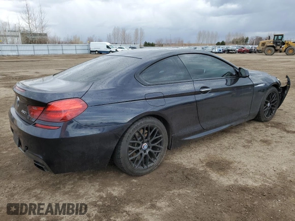 2012 BMW 6 Series 650i xDrive with VIN WBALX5C50CC894207, listed as a Copart auction lot 53240345 with 89,899 mi miles and Clean Title. Bid and sale history available at DreamBid. Image 3.